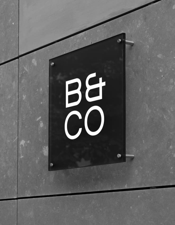 B&CO - Blackburn & Co - Branding - Signage