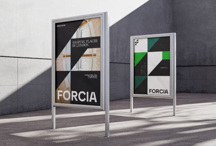 Forcia | Rebrand & Website Design | Construction | Steve Edge Design