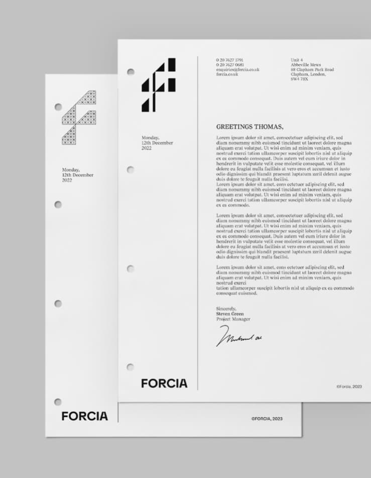 Forcia | Steve Edge Design