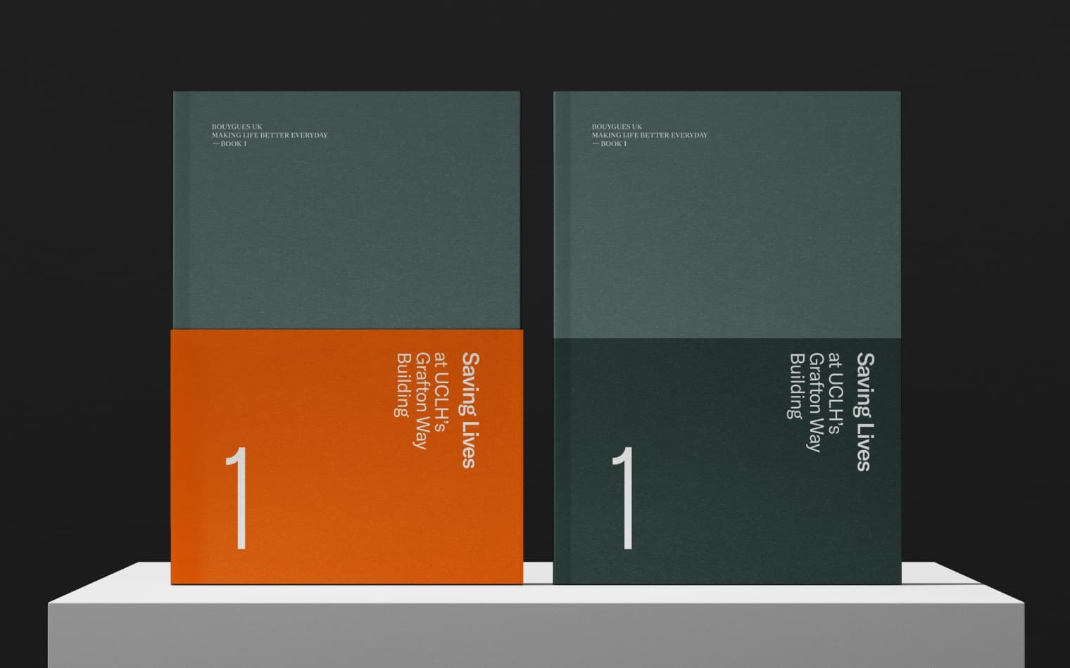 Bouygues | Commemorative Book Design | Steve Edge Design